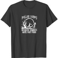 T-shirt Zombie Roller Derby pour hommes