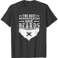 T-shirt pour hommes Woodworker With Beard — T-shirts pour hommes