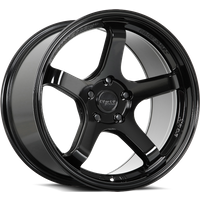 Katana Racing HR05 Gloss Black Wheels - 18x8.5 - 5x120 - 35 Offset