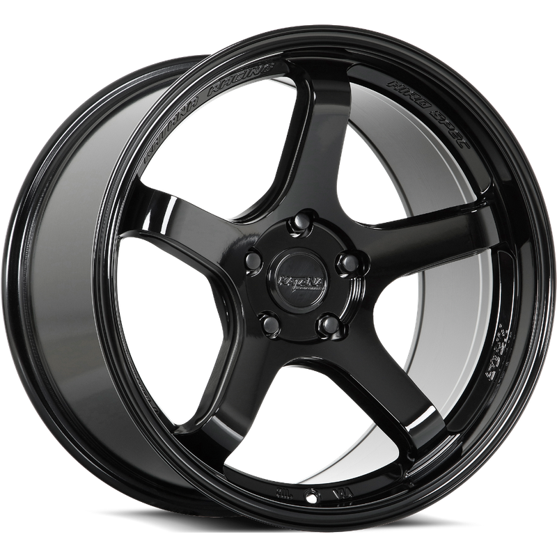 Roues Katana Racing HR05 Noir Brillant - 18x8.5 - 5x120 - 35 Offset — Roues et jantes
