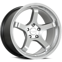 Katana Racing HR05 Hyper Silver Wheels - 18x8.5 - 5x120 - 35 Offset