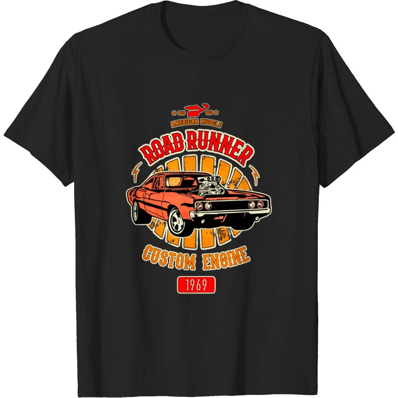 Plymouth Road Runner American Muscle T-shirt for Men — Mens T Shirts