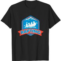 Rafting 2 T-Shirt for Men in Black — Mens T Shirts
