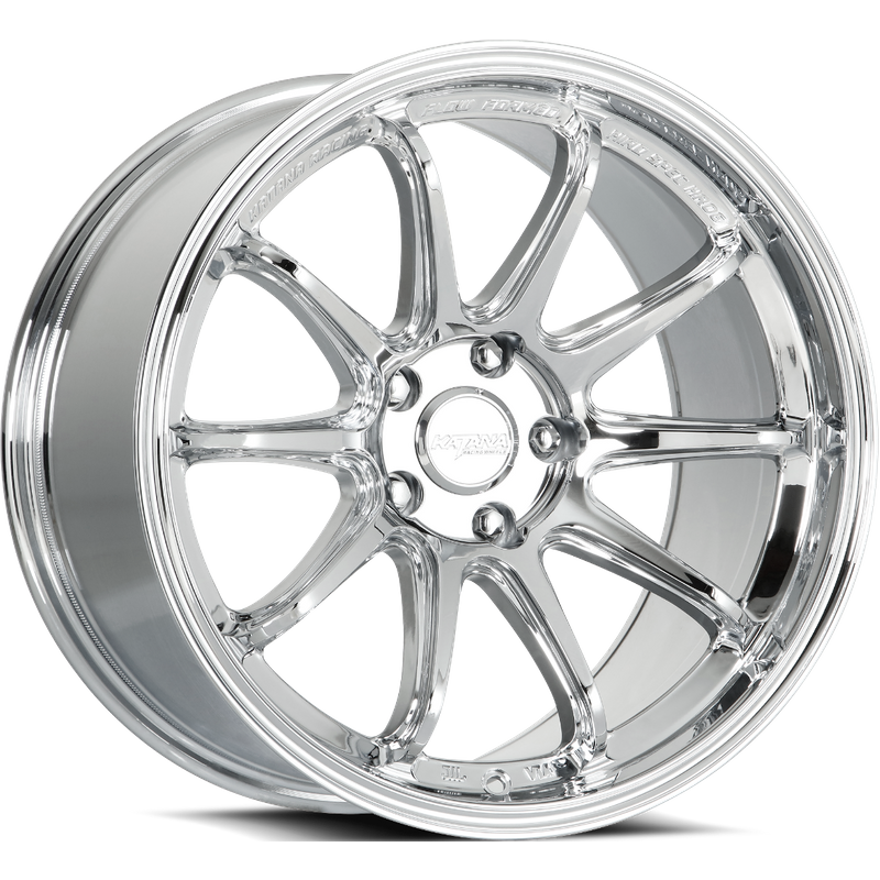 Katana Racing HR06 Chrome Wheels - 18x10.5 - 5x120 Bolt Pattern — Wheels & Rims
