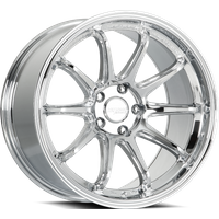Katana Racing HR06 Chrome Wheels - 18x10.5 - 5x120 Bolt Pattern