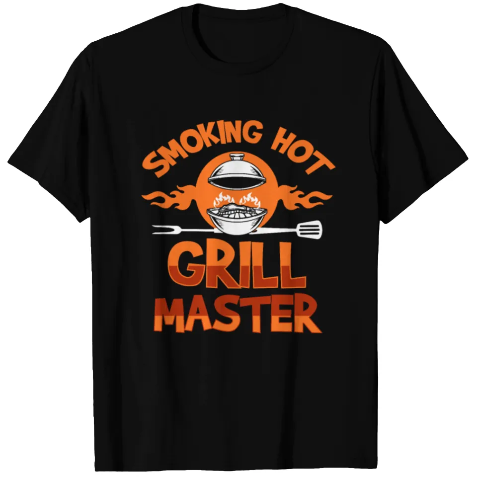 Barbecue Grill BBQ Grilling T-shirt for Men — Mens T Shirts