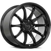 Roues Katana Racing HR06 Noir Brillant - 18x8.5, 5x120, 35 Offset