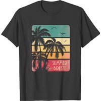 T-shirt Summer Breeze pour hommes - Noir — T-shirts pour hommes