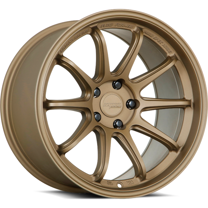 Roues Katana Racing HR06 Bronze Mat - 18x8.5 - 5x120 - 35 Offset — Roues et jantes
