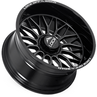Lock Extreme Rampage Off-Road Gloss Black Milled Wheels 20x10 5x127 — Wheels & Rims