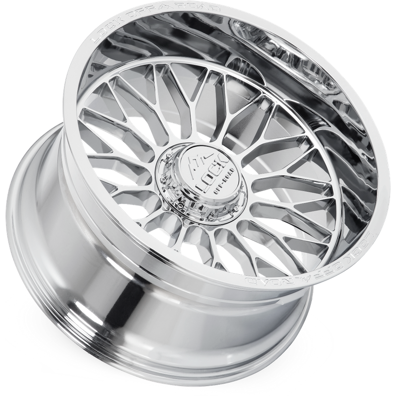 Roues Lock Extreme Rampage Off-Road Chrome - 22x12 - 6x135 -44 — Roues et jantes
