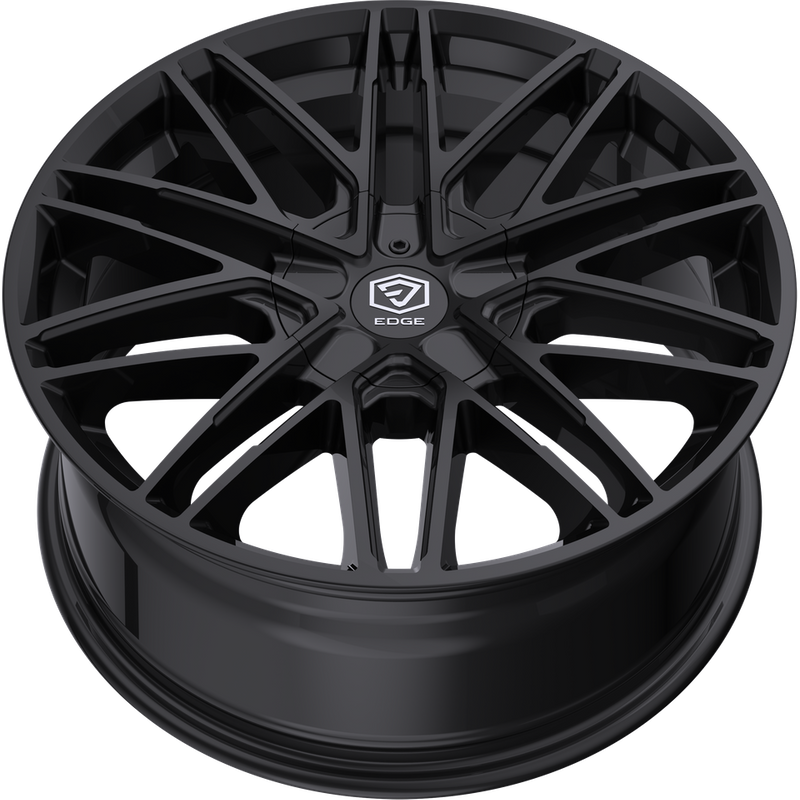 Jantes Edge Wheels 352B Noir Brillant 18x8 5x112 40 Offset — Roues et jantes