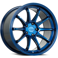 Katana Racing HR06 Metallic Blue 18x10.5 Wheels 5x120 Bolt Pattern