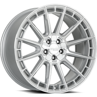 Katana Racing KR11 Gloss Silver Machined Face Wheels - 17x7.5 — Wheels & Rims