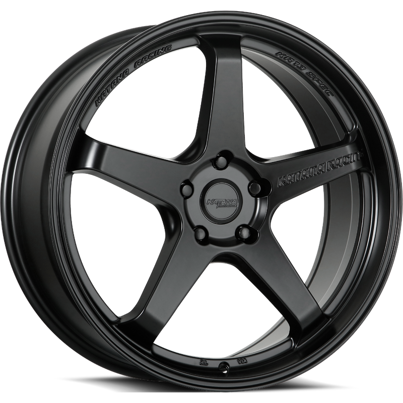Roues Katana Racing KR13 Noir Mat - 17x7.5 - 5x120 - 40 Offset — Roues et jantes