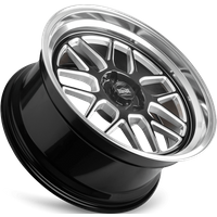 Ridler 611 Gloss Black Milled Wheel - 20x10 - 5x120.65 Bolt Pattern