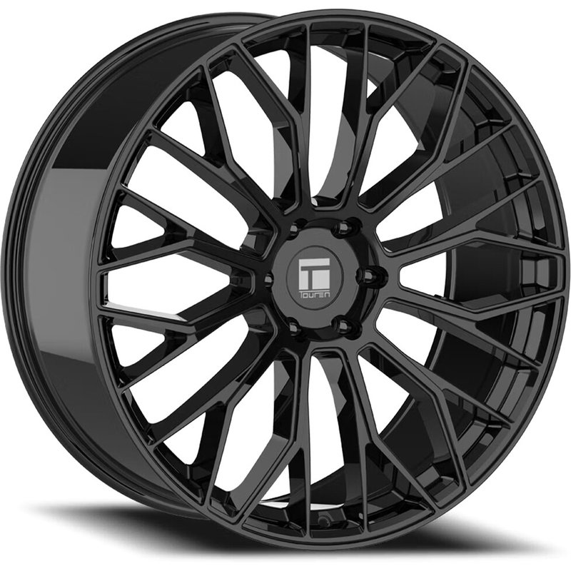 Roues Touren 3208 TR08 Noir Brillant - 22x9 - 6x139.7 - 20 Offset — Roues et jantes