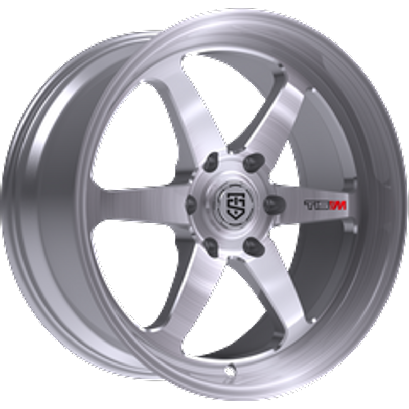 TIS Motorsports 508BSM Brushed Silver Milled Wheels - 20x10 - 5x120 — Wheels & Rims