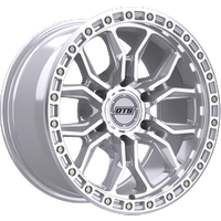 Dropstars 608MS Machined Silver Wheels - 20x9 - 6x135 Bolt Pattern — Wheels & Rims