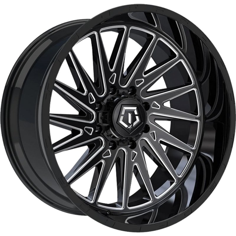 TIS 547BM 2.0 Black Milled 20x9 Wheels - 5x127 Bolt Pattern — Wheels & Rims