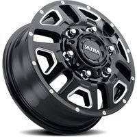 Ultra Roue 003FBM Hunter Dually Noir Milled 16x6 6x180 — Roues et jantes