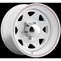 Pacer 310W White Spoke Rims - 15x7 - 5x114.3 Bolt Pattern -6 Offset