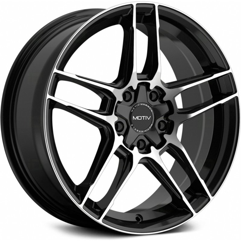 Jantes Motiv 434MB Matic Machined Black 19x8.5 5x108 — Roues et jantes
