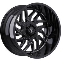 TIS 544BM 2.0 Gloss Black Milled Wheels - 20x9 - 6x135 Bolt Pattern — Wheels & Rims