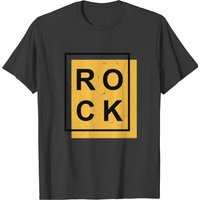 Rock T-shirt for Men - 100% Cotton Solid Colors