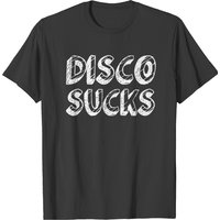 Disco Sucks T-Shirt for Men in Black