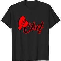 Chef T-Shirt for Men - Black
