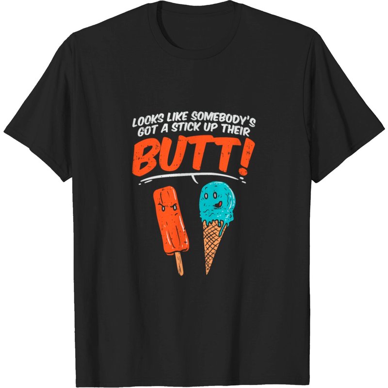 T-shirt amusant avec jeu de mots sur la crème glacée pour hommes — T-shirts pour hommes