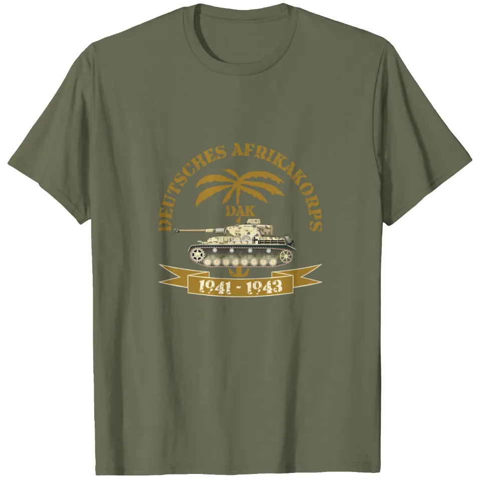 Afrikakorps Men's T-Shirt in Black