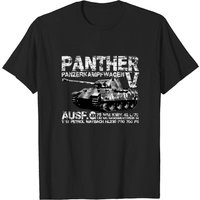 Panther Tank T-shirt for Men - Black