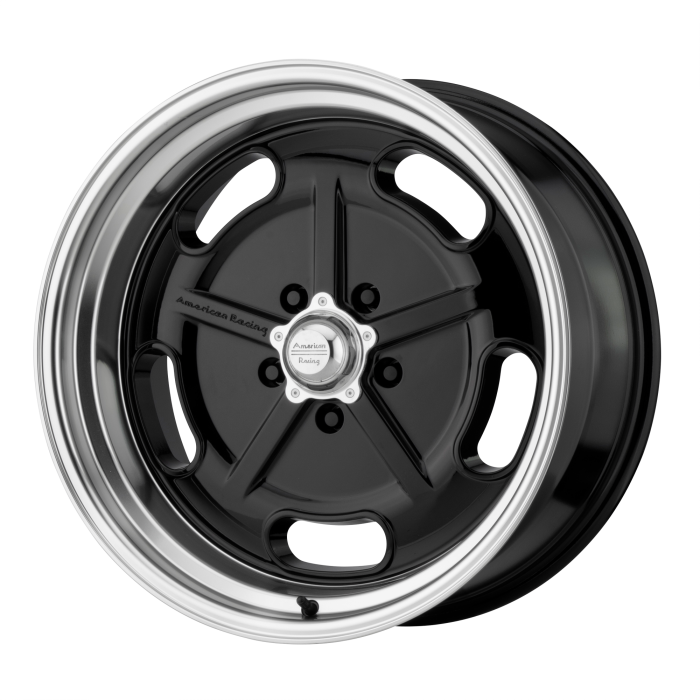 American Racing Vintage VN511 Salt Flat Gloss Black Roues 20X9.5 0mm Offset 5X127 BP — Roues et jantes