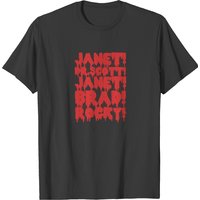 T-shirt Janet Dr Scott Janet Brad Rocky Horror pour hommes — T-shirts pour hommes