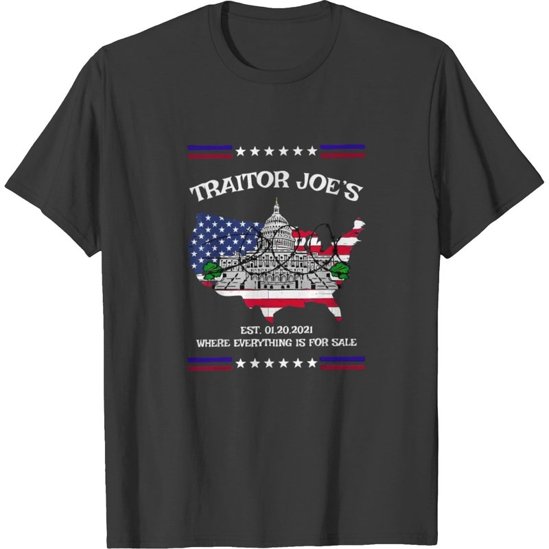 Traitor Joe's Men's Black T-Shirt