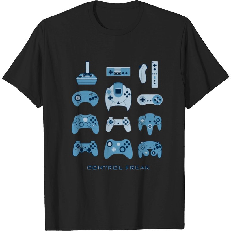 T-shirt Control Freak pour hommes en noir — T-shirts pour hommes