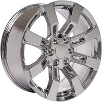 Roues OE CA82 Chrome - 20x8.5 - Motif de boulons 6x139.7