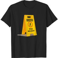 T-shirt Wet Floor pour hommes - Noir