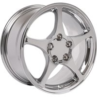 Roues OE CV05 Chrome 17x8.5 5x120.65 Motif de boulons 58 Offset