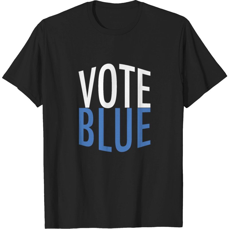 Vote Blue Midterm Elections T-Shirt for Men — Mens T Shirts