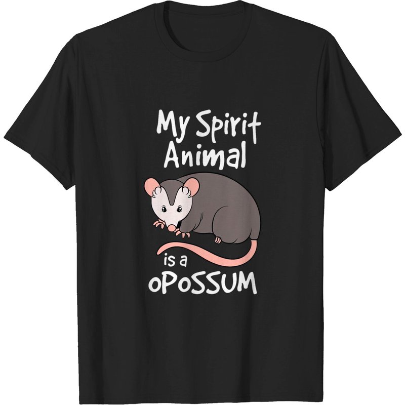 Funny Opossum My Spirit Animal T-Shirt for Men — Mens T Shirts