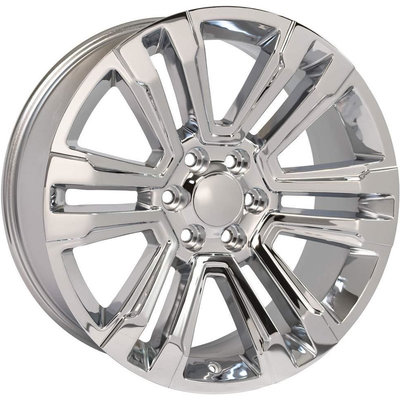 OE Wheel CV44 Chrome 20x9 6x139.7 Bolt Pattern 24 Offset — Wheels & Rims