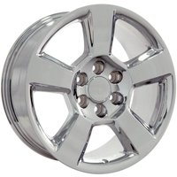 Roues OE CV76 Chrome - 20x9 - Motif de boulon 6x139.7