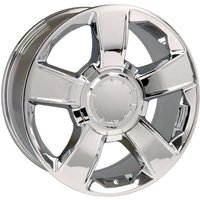 Roues OE CV79 Chrome 20x8.5 6x139.7 Motif de boulons 30 déport