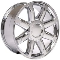 Roues OE CV85 Chrome - 20x8.5 - Motif de boulons 6x139.7