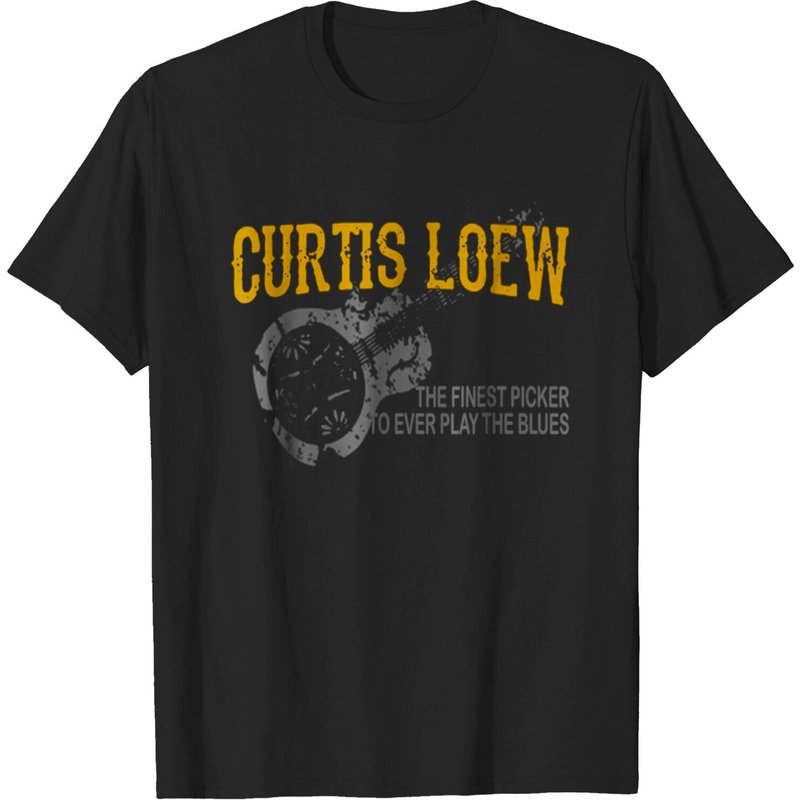 Curtis Loew The Finest Picker To Ever Play T 2070 T-shirt — T-shirts pour hommes