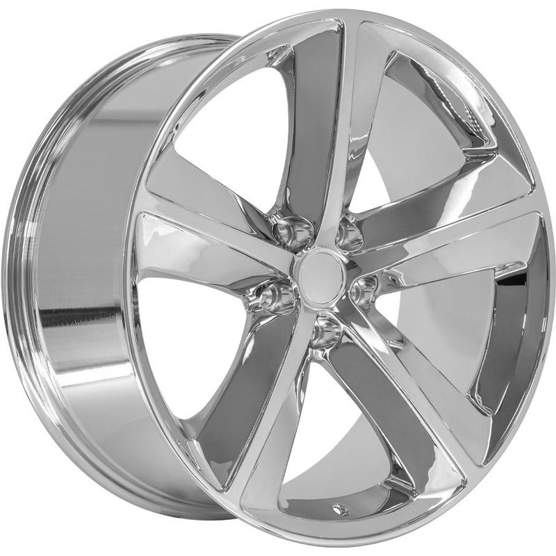 OE DG05 Chrome Wheels - 20x9 Size, 5x115 Bolt Pattern, 20 Offset — Wheels & Rims