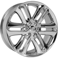 Roues OE FR76 Chrome - 22x9 - Motif de boulons 6x135 - Dégagement 44